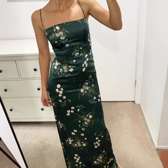 Reformation Frankie Silk Dress + Buena - Picture 5 of 15